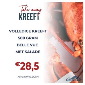 Actie Kreeft Belle Vue