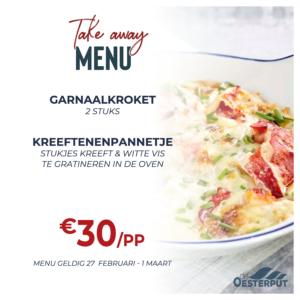 Take-away 27 februari - 1 maart