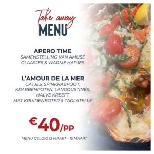 Take-away 13-15 maart