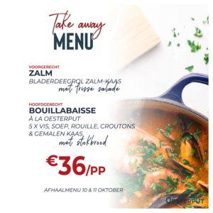 Take-away 10 & 11 oktober