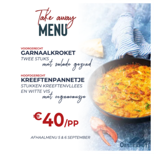 Take-away 5 & 6 September