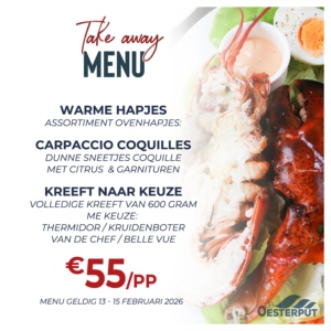 Take away 13 - 15 februari