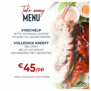 Take-away 6 & 7 September