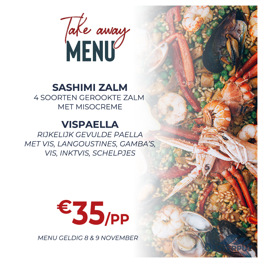 Take-away 8 & 9 November